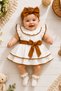 X İpek Atlas Baby Girl Summer Muslin Dress - 3