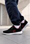 Verona Men's Black & Red Casual Comfortable Sports Shoes