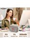 Rechargeable Wireless 2-Side Bass Loud Speaker – Portable 5W Bluetooth Speaker with USB/TF Card Support, Beige - 6