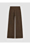Leopard Patterned Wideleg Women's Jean Trousers - 6