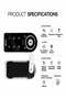 Rectangular and Handy, Fingerprint and Key Access, Manual Locking System, Smart Furniture Lock (Black) (Password & Key (Horizontal)) - 5