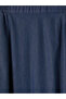 Esvab • Modern & Distinctive Flared Jean Skirt with Waist Drawstring - 2