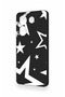 Tecno Caman 20 Pro 5g Compatible Black Mega Star Patterned Silicone Case - 4