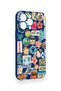 iPhone 13 Pro Max Compatible Summer Vibes Patterned Silicone Case - 4