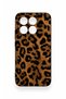 Mi 15t 5g Compatible Dark Leopard Leather Pattern Silicone Case - 2