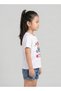 Girls Chaos Queen White T-Shirt - 4