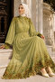 Floral Print Half-Button Chiffon Dress Tsd260258 Green - 5
