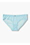 Bikini Briefs Mid Rise Polka Dot Print