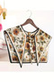 Van Gogh Sunflowers Patterned Luxury Women's Shoulder Shawl - Neck Scarf - 2