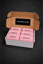 3 Pairs Boxed Premium Women's Pink Cotton Seamless Booties Socks - 6