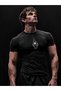 Kara Ağ Men'S/Women's Compression T-Shirt |   Sports T-Shirt - 3