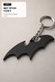 Black Keychain with Bat Figure – Bag and Key Accessory - 5