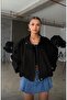 Women's Oversize Surt Bomber Jacket