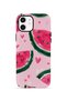 iPhone 11 Vorian Double Layer Case Watermelon Hearts
