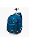 Trolley Bag-Dino-2 Cmprt- (Recycled Pet) Blue - 35X45X21 - 7