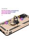 Aconcept Galaxy A03S Case Sofia Ringed Silicone Cover (175308) - Gold - 5