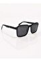 Zenith Square Sunglasses for Men & Women, Premium Black Frame with UV400 Protection - 2