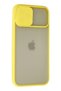 Aconcept iPhone 12 Pro Max Case Palm Frosted Camera Sliding Silicone (182427) - Yellow - 3