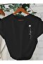 Women's Mix Printed Crew Neck Regular Fit T-Shirt