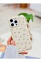 iPhone 16 Promax Compatible Leather Bow Design Flexible Silicone Case - 2