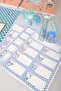 X Dekomus Licensed & Best Friends 13 Piece Stationery Set 2 Notebooks, Pencil, Pen, Stapler - 7