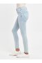 Maxime Slim Fit Mid Waist Mid Indigo Jean Pants - 4