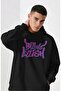 Billie Eilish Singer Back Printed Unisex Oversize Combed Cotton Hoodie - 2