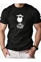 تي شيرت رجالي بأكمام قصيرة مطبوع عليه Black Sheep Front Print - 2