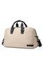 unisex premium duffel bag 27l water resistant large capacity weekender bag with multiple compartment for men and women, lxb00842 - khaki