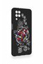 Samsung A12 Compatible Rubik's Cube Patterned Silicone Case - 2