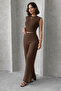 Women's Wrinkled Textured Sleeveless Blouse & Wide-Leg Pants Set Nsa-58084 - 2