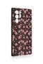 Samsung Note 20 Ultra Compatible Mini Pink Flower Pattern Silicone Case - 4