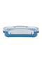 1000ml Plastic Rectangular Compartment Lunch Box – RF12595 - 4