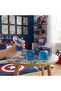 Captain America Inspired NEE DOH Nice Cube Squishy Toy | Blue Shield Cube | Super Solid Squish | Retail Display Box | Fidget Stress Relief Toy - 3