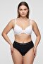 Women 3 Pieces Solid Panties, Multicolor