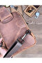 Genuine Leather Zippered Men's Crossbody Bag 2159 - 8