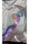 Girl's Glittery Pastel Bow Hair Extension Clip - 2