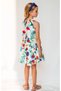 Dsl0187 Blue Floral Dress - 2