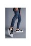 Zrk-x112 white black knit orthopedic supported breathable comfortable daily sports shoes - 4