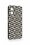 Omix X3 Compatible Flower Motif Checkered Pattern Silicone Case - 4