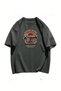 Women's Füme Auto Repair Printed Oversize T-Shirt - 3