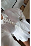 Ecru Lace Detailed Chiffon Shirt - 2625 - 3