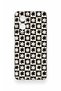 Realme 12 Lite Compatible Floral Motif Checkered Pattern Silicone Case - 2
