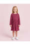 Girls Burgundy And Mauve Ribbed Dresses (Pack Of 2) - 3