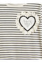 Black Striped Girls' Long Sleeve T-Shirt - 4
