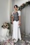 Lace Detailed Premium Maxi Long Dress - 7