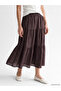 Trendlucky Polka Dot Layered Skirt with Elastic Waist - 2