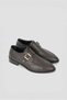 Genuine Leather Classic Loafer with Buckle Detail - Stylish and Comfortable Sole Shoes - 4