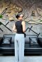 Women's Slim V-Neck Sleeveless Undershirt Blouse Sun425 - 3