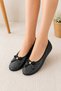 Women's Booties, Ballet Flats, Home Shoes, Elastic Flat Hospitality Shoes, Silent Non-Slip Flexible Sole - 2